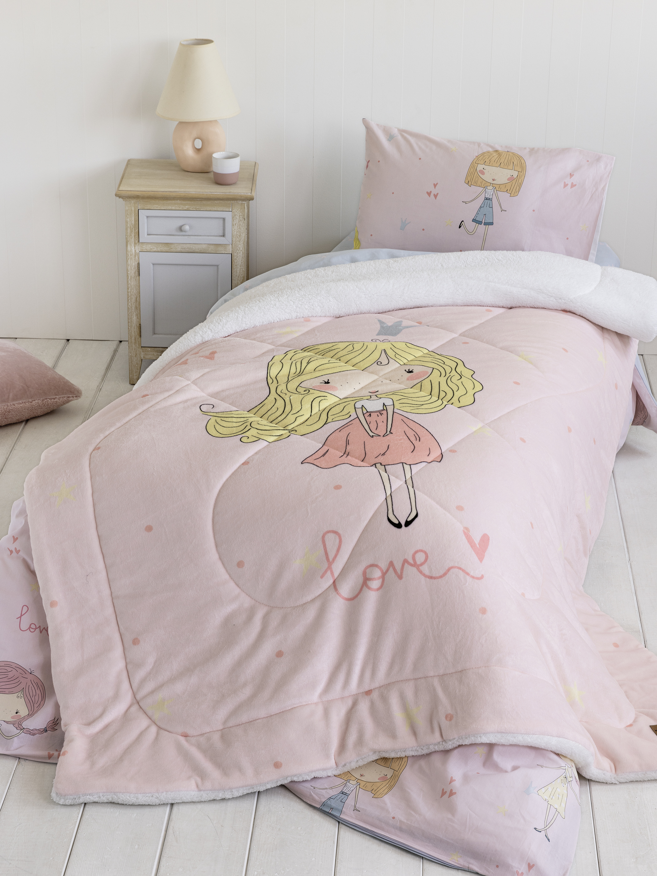 Κουβερτοπάπλωμα Μονό 160x220 Nima Home Lovely